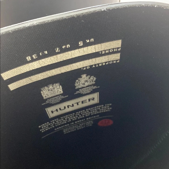 Hunter Black Waterproof Footwear - Picture 3 of 13